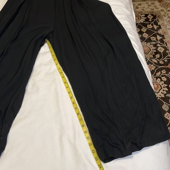 EXPO Wide Leg Romper Black with Jewel Buttons size 6 - Picture 9 of 10